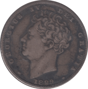 1829 SIXPENCE ( GF ) - SIXPENCE - Cambridgeshire Coins