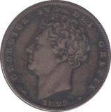 1829 SIXPENCE ( GF ) - SIXPENCE - Cambridgeshire Coins