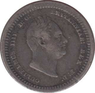 1831 MAUNDY TWOPENCE ( FINE ) - MAUNDY TWOPENCE - Cambridgeshire Coins