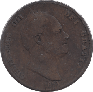 1831 PENNY ( NF ) - Penny - Cambridgeshire Coins