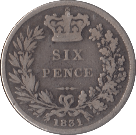 1831 SIXPENCE ( FINE ) - Sixpence - Cambridgeshire Coins