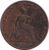 1833 FARTHING ( FAIR ) - FARTHING - Cambridgeshire Coins