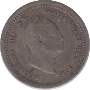 1833 MAUNDY TWOPENCE ( GVF ) - MAUNDY TWOPENCE - Cambridgeshire Coins