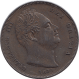 1834 FARTHING ( EF ) - Farthing - Cambridgeshire Coins