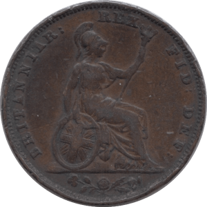 1834 FARTHING ( GF ) - Farthing - Cambridgeshire Coins