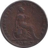 1834 FARTHING ( NF ) - FARTHING - Cambridgeshire Coins