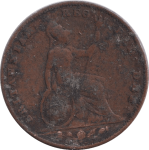 1834 FARTHING ( NF ) - FARTHING - Cambridgeshire Coins