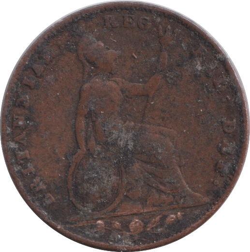 1834 FARTHING ( NF ) - FARTHING - Cambridgeshire Coins