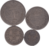 1834 MAUNDY SET WILLIAM IIII - Maundy Set - Cambridgeshire Coins