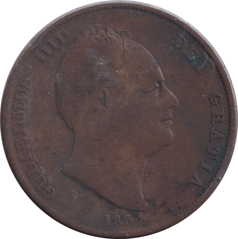 1834 PENNY ( NF ) - PENNY - Cambridgeshire Coins