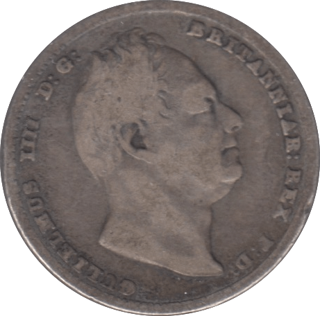 1834 SIXPENCE ( FAIR ) - Sixpence - Cambridgeshire Coins