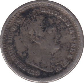 1834 THREE HALF PENCE ( VF ) - Three Half Pence - Cambridgeshire Coins