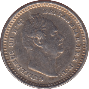 1834 THREE HALF PENCE ( VF ) - three half pence - Cambridgeshire Coins