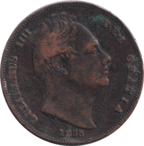 1835 FARTHING ( GF ) - FARTHING - Cambridgeshire Coins