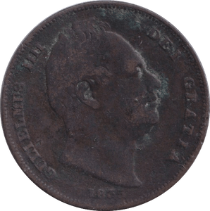 1835 FARTHING ( GF ) - Farthing - Cambridgeshire Coins