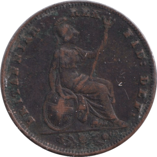 1835 FARTHING ( GF ) - FARTHING - Cambridgeshire Coins