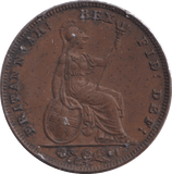 1835 FARTHING ( GVF ) - FARTHING - Cambridgeshire Coins