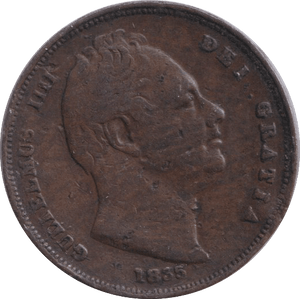 1835 FARTHING ( NF ) - FARTHING - Cambridgeshire Coins