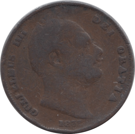 1835 FARTHING ( NF ) - Farthing - Cambridgeshire Coins