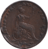 1835 FARTHING ( NF ) - FARTHING - Cambridgeshire Coins