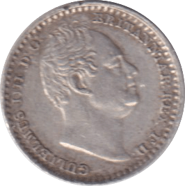 1835 MAUNDY ONE PENNY ( EF ) - MAUNDY THREEPENCE - Cambridgeshire Coins