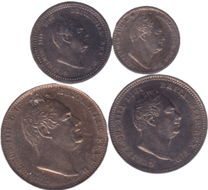 1835 MAUNDY SET WILLIAM IIII - Maundy Set - Cambridgeshire Coins