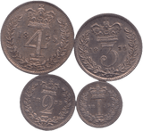 1835 MAUNDY SET WILLIAM IIII - Maundy Set - Cambridgeshire Coins