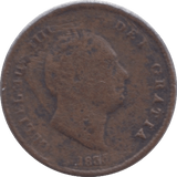 1835 ONE THIRD FARTHING ( FINE ) - One Third Farthing - Cambridgeshire Coins