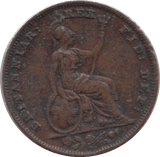 1836 FARTHING ( FINE ) - Farthing - Cambridgeshire Coins