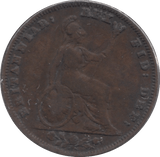 1836 FARTHING ( FINE ) - Farthing - Cambridgeshire Coins