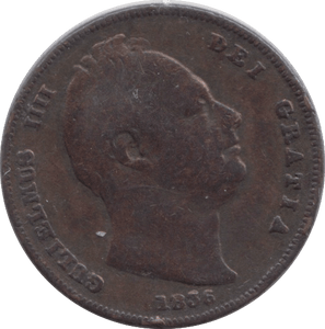 1836 FARTHING ( FINE ) - Farthing - Cambridgeshire Coins