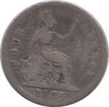 1836 FOURPENCE ( FAIR ) 2 - Fourpence - Cambridgeshire Coins