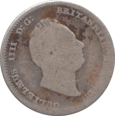 1836 FOURPENCE ( FAIR ) 3 - FOURPENCE - Cambridgeshire Coins