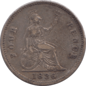 1836 FOURPENCE ( GF ) - Fourpence - Cambridgeshire Coins