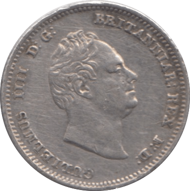 1836 FOURPENCE ( GVF ) - FOURPENCE - Cambridgeshire Coins