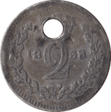 1836 MAUNDY TWOPENCE ( FAIR ) - MAUNDY TWOPENCE - Cambridgeshire Coins