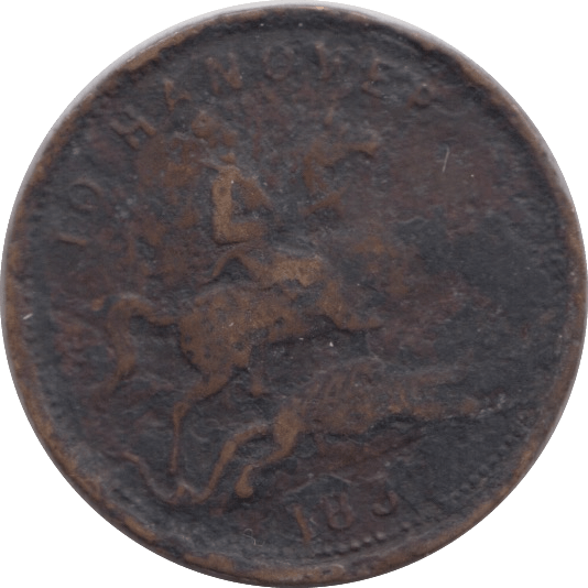 1837 BRITISH HANOVER TOKEN - OTHER TOKENS - Cambridgeshire Coins