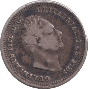 1837 FOURPENCE ( VF ) - FOURPENCE - Cambridgeshire Coins