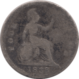 1838 FOURPENCE ( FAIR ) - Fourpence - Cambridgeshire Coins