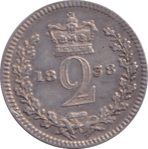 1838 MAUNDY TWOPENCE ( EF ) - MAUNDY TWOPENCE - Cambridgeshire Coins