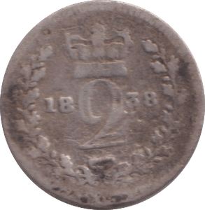 1838 MAUNDY TWOPENCE ( FINE ) - MAUNDY TWOPENCE - Cambridgeshire Coins