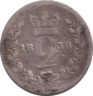 1838 MAUNDY TWOPENCE ( FINE ) - MAUNDY TWOPENCE - Cambridgeshire Coins