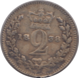 1838 MAUNDY TWOPENCE ( GF ) - MAUNDY TWOPENCE - Cambridgeshire Coins