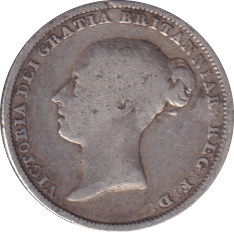 1838 SIXPENCE ( FINE ) - WORLD COINS - Cambridgeshire Coins