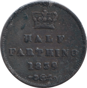 1839 HALF FARTHING ( VF ) - HALF FARTHING - Cambridgeshire Coins