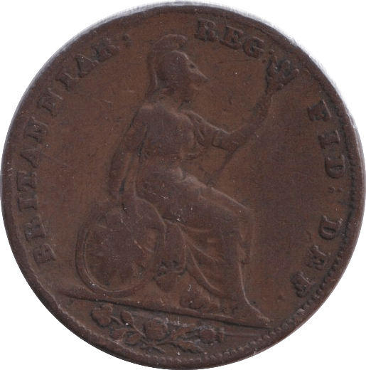 1840 FARTHING ( FAIR ) - FARTHING - Cambridgeshire Coins