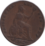 1840 FARTHING ( FAIR ) - FARTHING - Cambridgeshire Coins