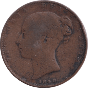 1840 FARTHING ( GF ) - FARTHING - Cambridgeshire Coins