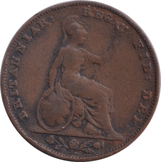 1840 FARTHING ( GF ) - FARTHING - Cambridgeshire Coins