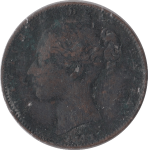 1841 FARTHING ( FINE ) - Farthing - Cambridgeshire Coins